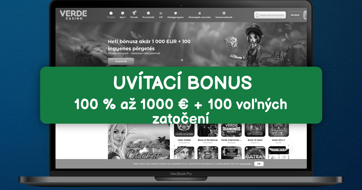 Verde Casino welcome bonus