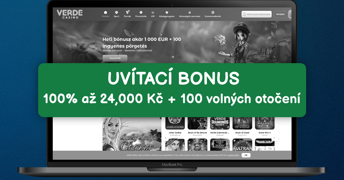 Verde Casino welcome bonus